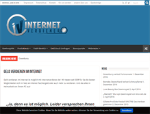 Tablet Screenshot of internetverdiener.de